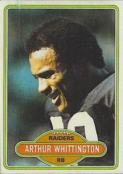 1980 Topps #358 Arthur Whittington
