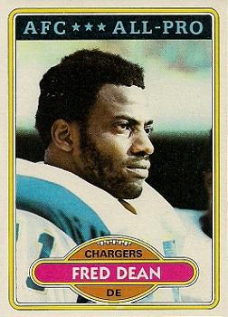 1980 Topps #392 Fred Dean