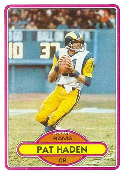 1980 Topps #445 Pat Haden