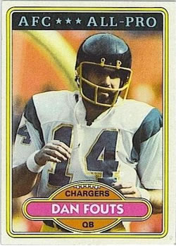 1980 Topps #520 Dan Fouts
