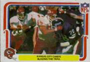 1980 Fleer Team Action #23 Kansas City Chiefs