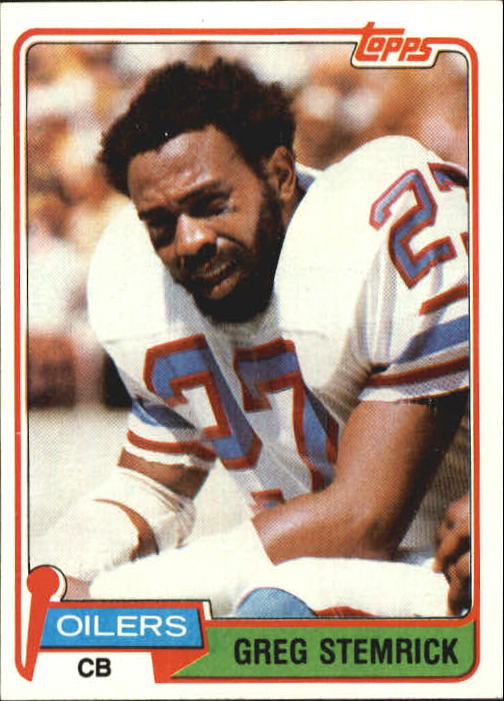 1981 Topps #123 Greg Stemrick