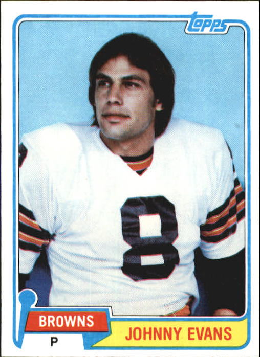 1981 Topps #129 Johnny Evans