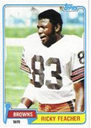 1981 Topps #196 Ricky Feacher