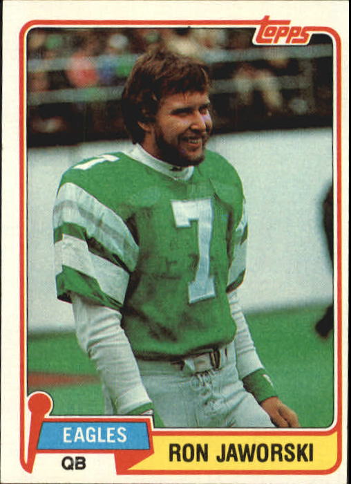 1981 Topps #280 Ron Jaworski