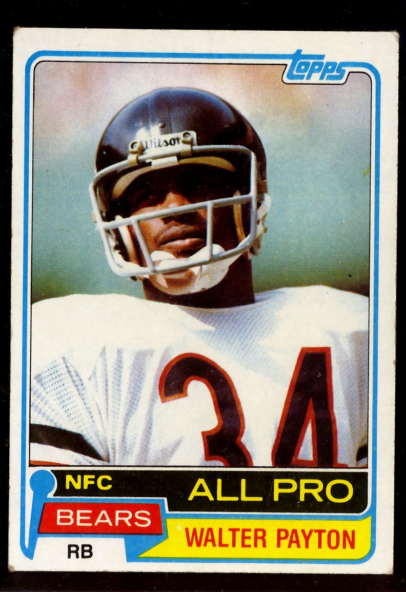 1981 Topps #400 Walter Payton