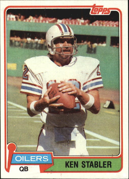 1981 Topps #405 Ken Stabler