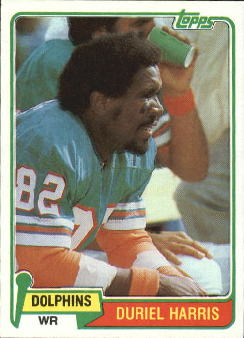 1981 Topps #527 Duriel Harris