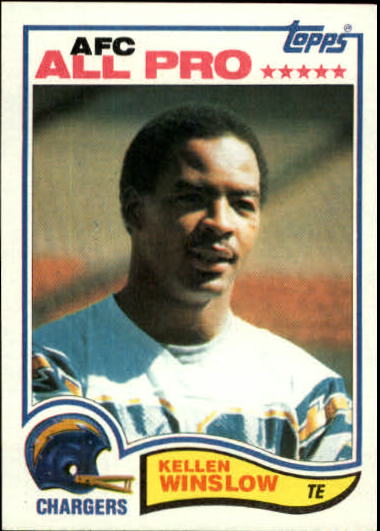 1982 Topps #241 Kellen Winslow