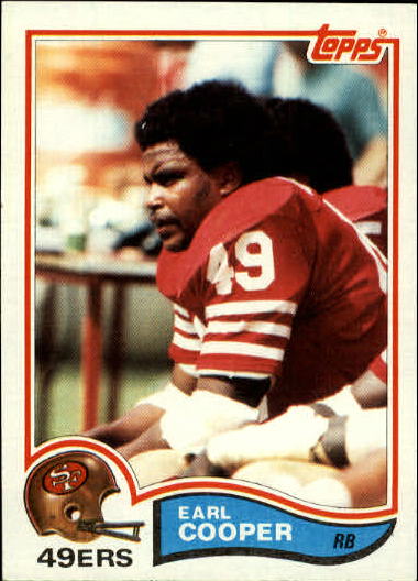 1982 Topps #480 Earl Cooper