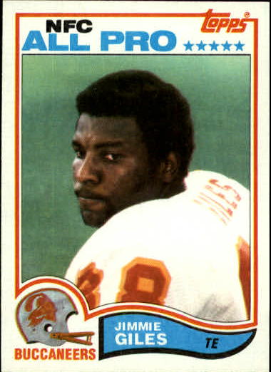 1982 Topps #499 Jimmie Giles