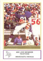 1983 Vikings Police #4 Joe Senser