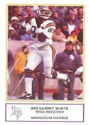 1983 Vikings Police #5 Sammie White