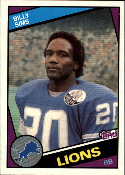 1984 Topps #260 Billy Sims