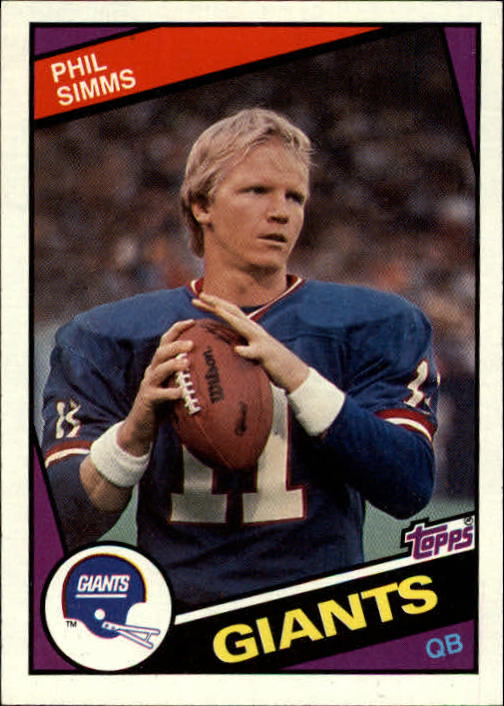 1984 Topps #320 Phil Simms