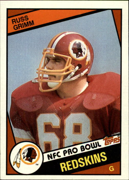 1984 Topps #381 Russ Grimm RC