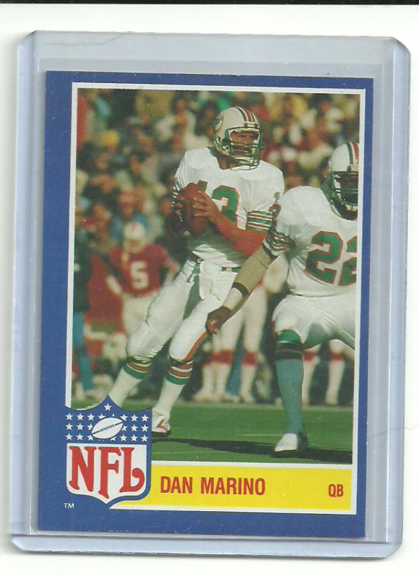 1984 Topps Glossy Inserts #3 Dan Marino