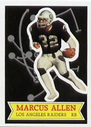 1984 Topps Glossy Send-In #1 Marcus Allen