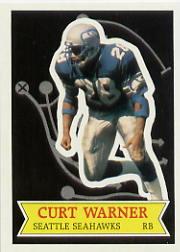 1984 Topps Glossy Send-In #6 Curt Warner