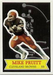 1984 Topps Glossy Send-In #8 Mike Pruitt