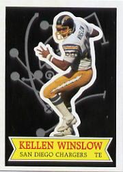 1984 Topps Glossy Send-In #15 Kellen Winslow