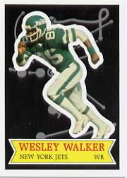 1984 Topps Glossy Send-In #16 Wesley Walker
