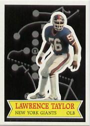 1984 Topps Glossy Send-In #22 Lawrence Taylor