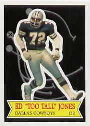 1984 Topps Glossy Send-In #24 Ed Too Tall Jones
