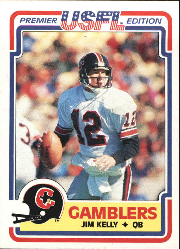 1984 Topps USFL #36 Jim Kelly XRC