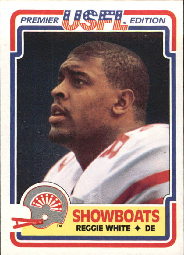 1984 Topps USFL #58 Reggie White XRC