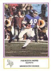 1984 Vikings Police #2 Keith Nord