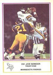 1984 Vikings Police #3 Joe Senser