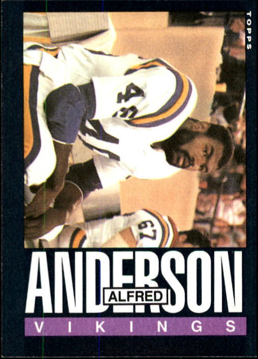 1985 Topps #90 Alfred Anderson RC