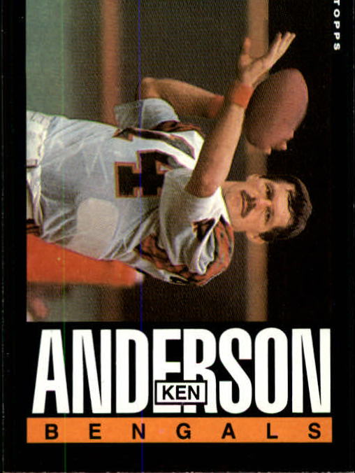 1985 Topps #210 Ken Anderson