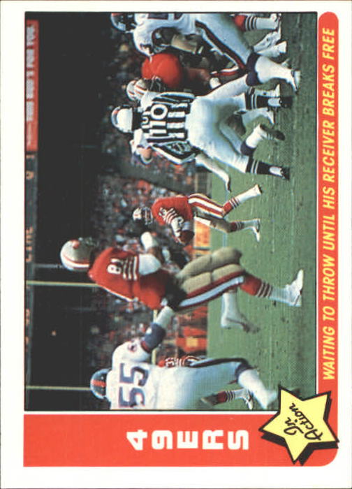 1985 Fleer Team Action #75 San Francisco 49ers