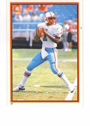 1985 Topps Stickers #87 Warren Moon