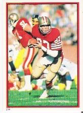 1985 Topps Stickers #214 Dwight Clark