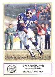 1985 Vikings Police #9 Doug Martin