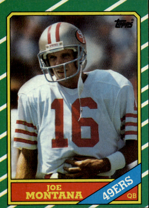 1986 Topps #156 Joe Montana