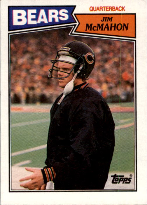 1987 Topps #44 Jim McMahon
