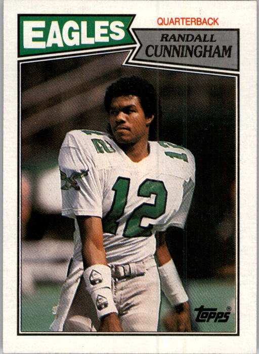 1987 Topps #296 Randall Cunningham RC