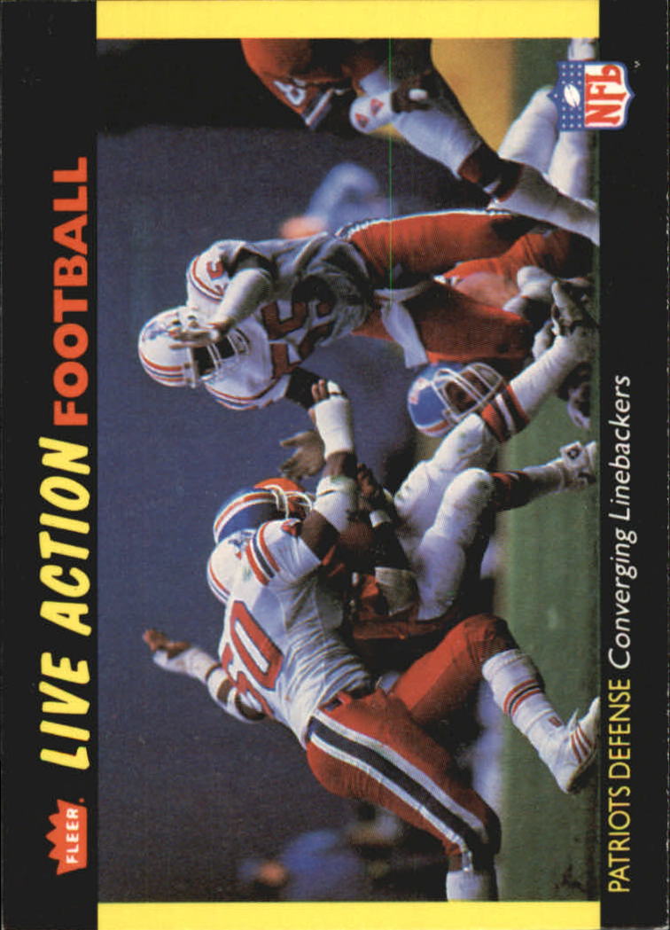 1987 Fleer Team Action #34 New England Patriots