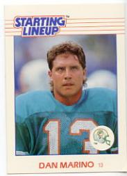 1988 Kenner Starting Lineup Cards #92 Dan Marino