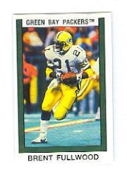 1989 Panini Stickers #63 Brent Fullwood
