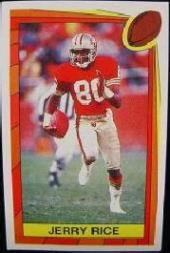 1989 Panini Stickers #412 Jerry Rice