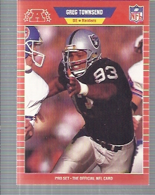 1989 Pro Set #463 Greg Townsend