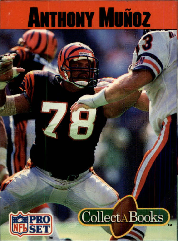 1990 Pro Set Collect-A-Books #32 Anthony Munoz