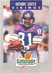 1990 Vikings Police #9 Anthony Carter