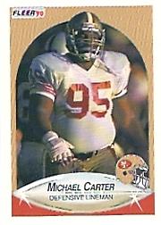 1990 Fleer #3 Michael Carter