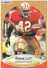 1990 Fleer #9 Ronnie Lott